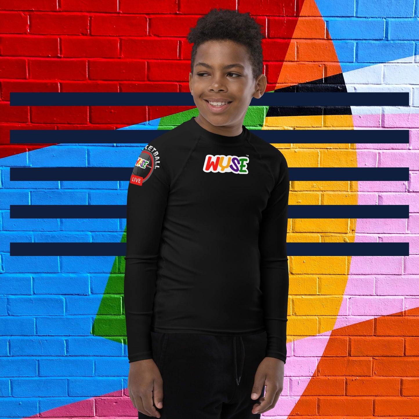 WYSE Ballers Youth Compression Top