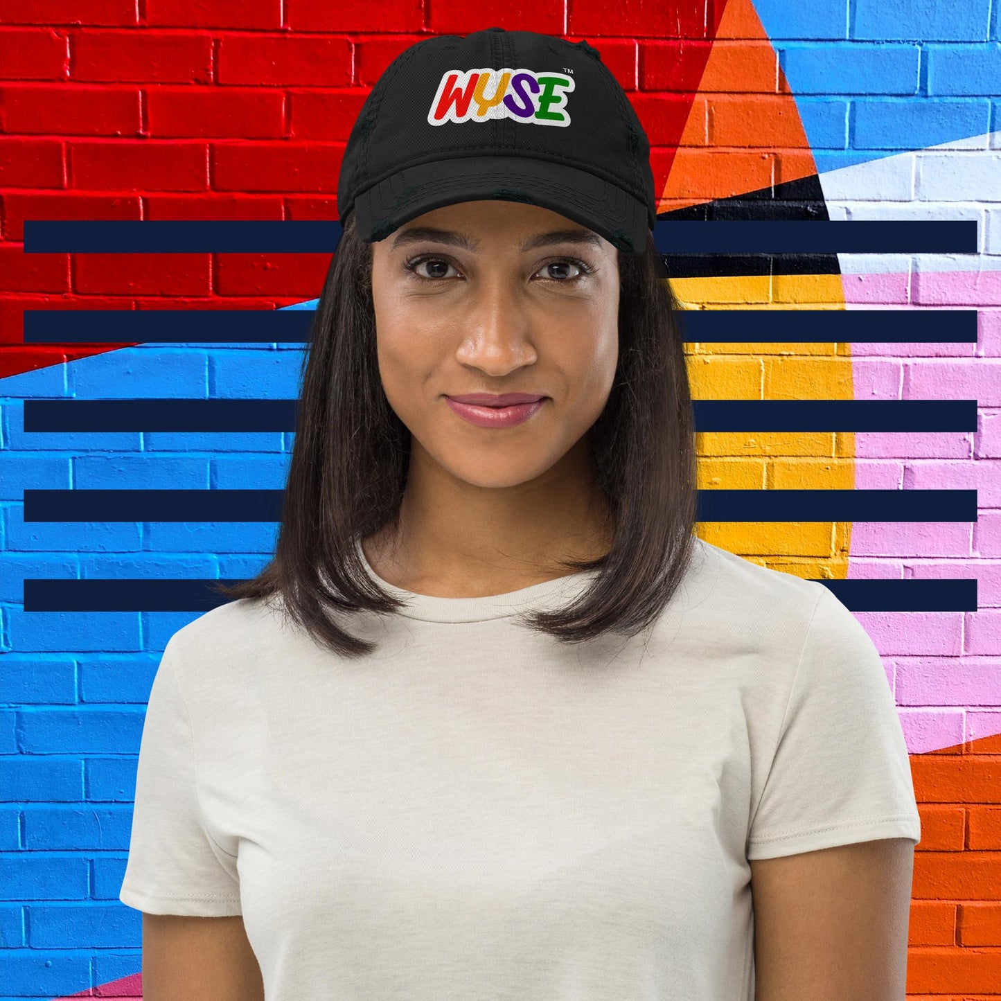 WYSE Ballers Distressed Dad Hat (Hoop Lifestyle)